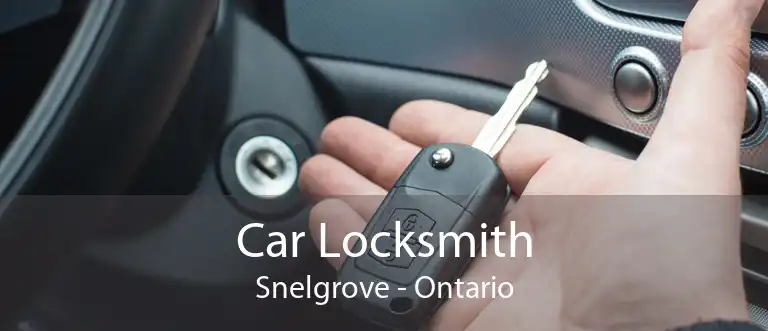 Car Locksmith Snelgrove - Ontario