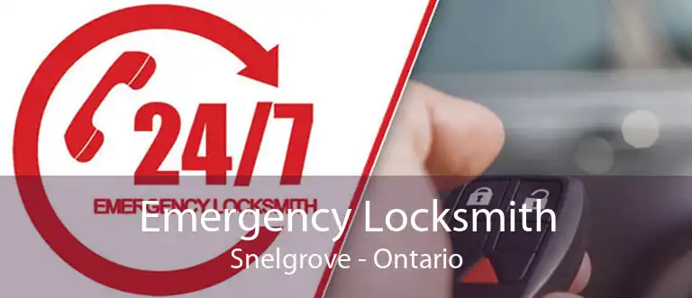 Emergency Locksmith Snelgrove - Ontario