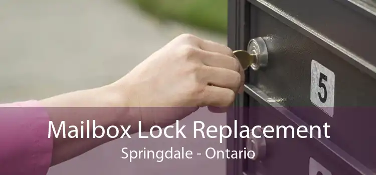 Mailbox Lock Replacement Springdale - Ontario